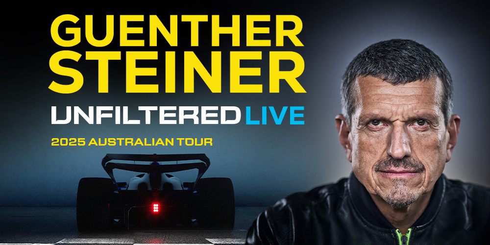 [SA, NSW & VIC, FINAL TICKETS $49*] Guenther Steiner: Unfiltered Live on TIX