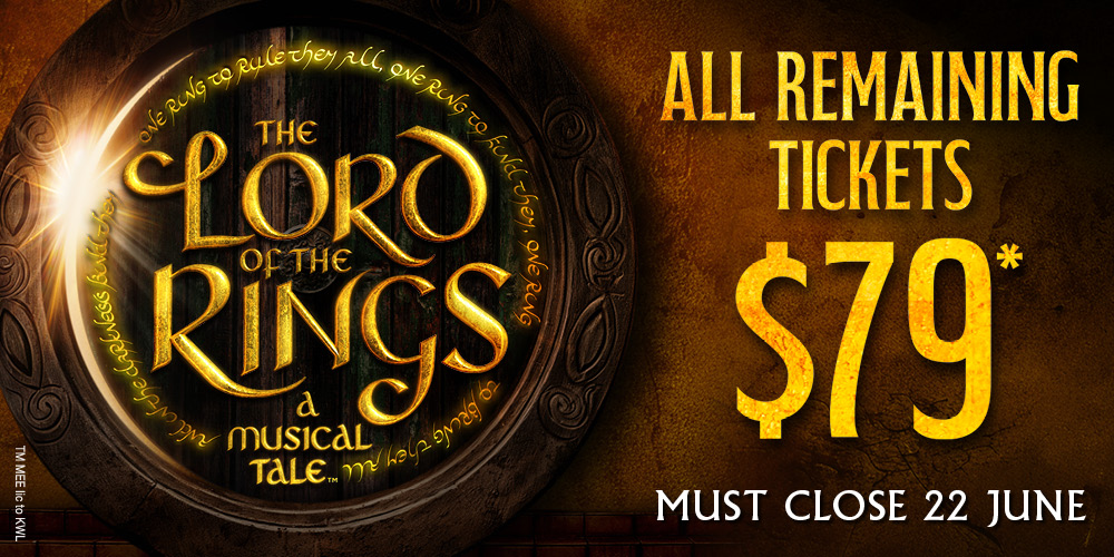 [VIC, $79* LAST CHANCE TICKETS]