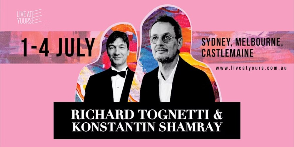Live at Toorak: Richard Tognetti x Konstantin Shamray | TIX