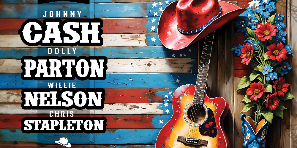 The Johnny Cash, Dolly Parton, Willie Nelson Project | 1000x500 | Lasttix